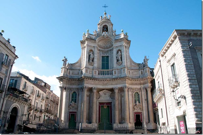 Catania - basilica della Colleggiata